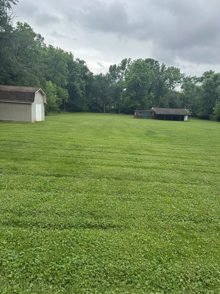 Reliable yard cleanup service for residential properties in Uniontown, OH by Robert's Landscaping and Exterior Repairs