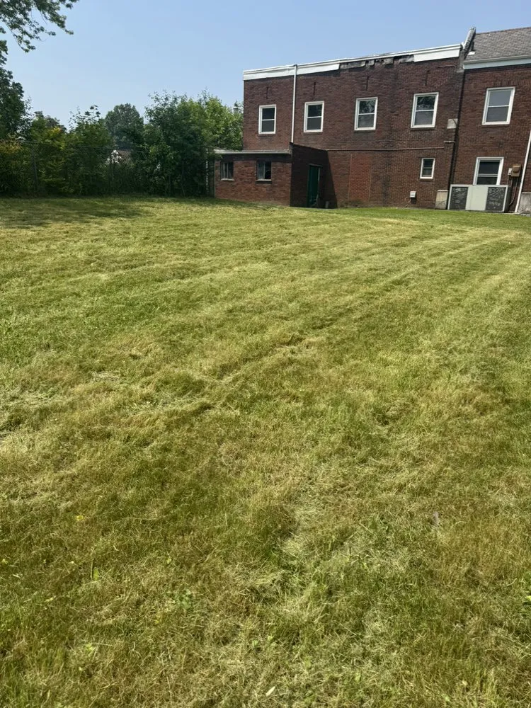 Custom landscape installation for outdoor upgrades in Uniontown, OH by Robert's Landscaping and Exterior Repairs