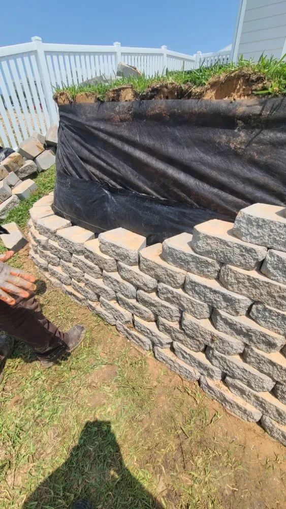 Reliable landscape installation with custom design in Cypress, TX by Roberts Landscaping