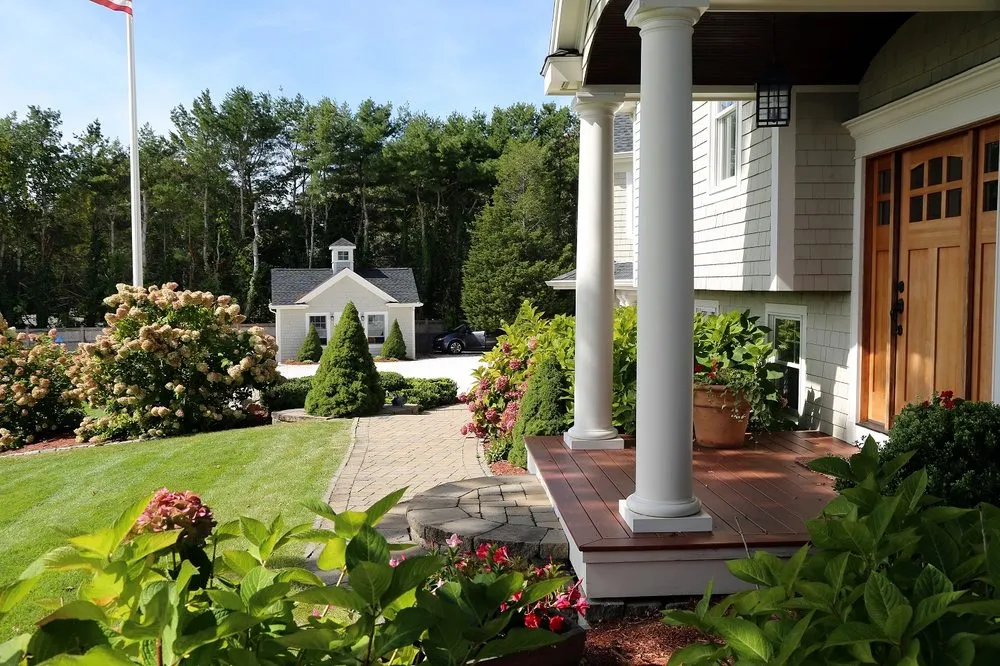 Reliable lawn mowing service in Hyannis, MA by Robert's Landscaping