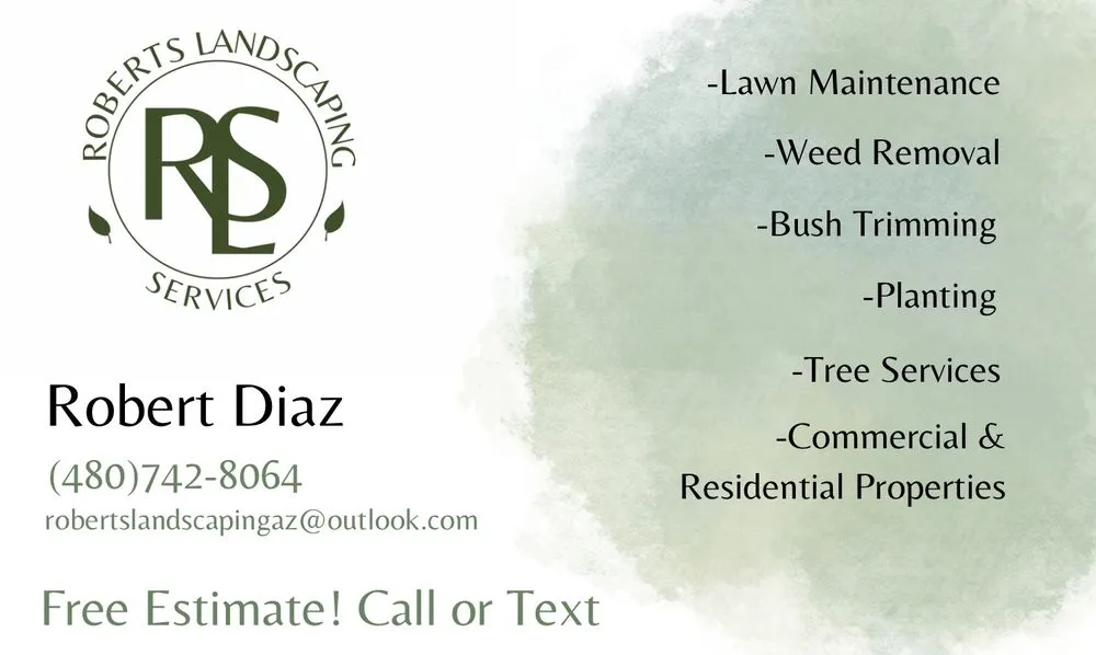 Local landscape design experts serving Mesa, AZ - Roberts Landscaping Services