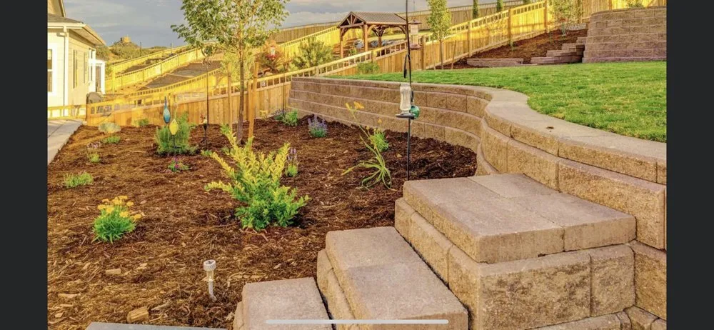 Expert lawn mowing service with custom design in San Leandro, CA by Robert’s Landscaping Services