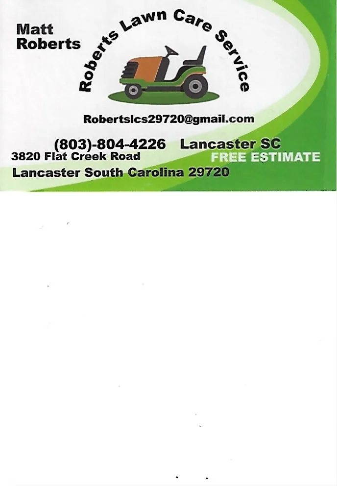 Professional yard maintenance in Lancaster, SC - Roberts Lawn Care Service