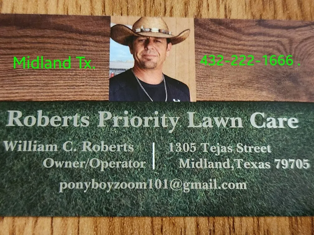 Custom garden landscaping for homes across Midland, TX - Roberts Priority Lawn Care