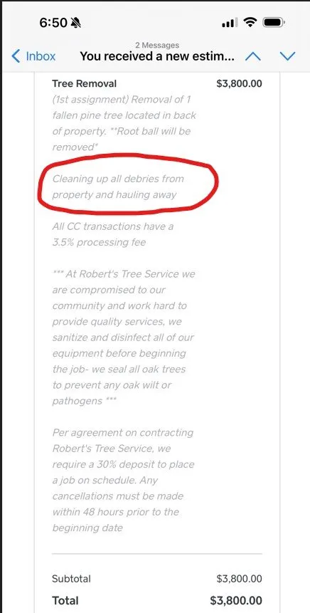 Affordable landscape installation experts serving Austin, TX - Robert's Tree Service