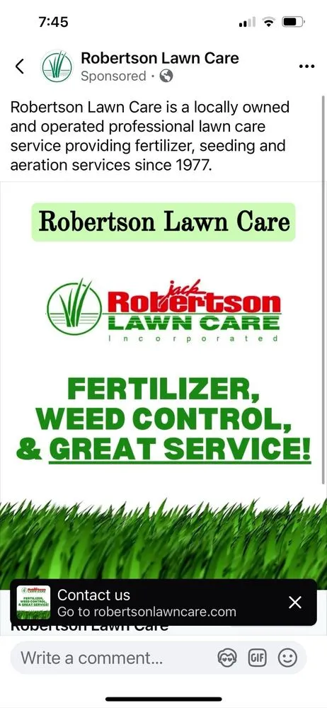 Expert lawn care service in Springfield, IL - Robertson Lawn Care