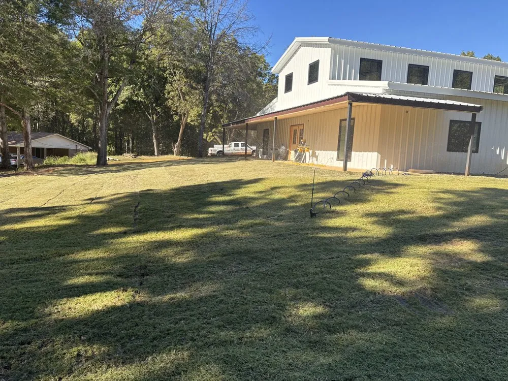 Affordable landscape design in New Albany, MS by Robertson’s Lawn & Landscaping