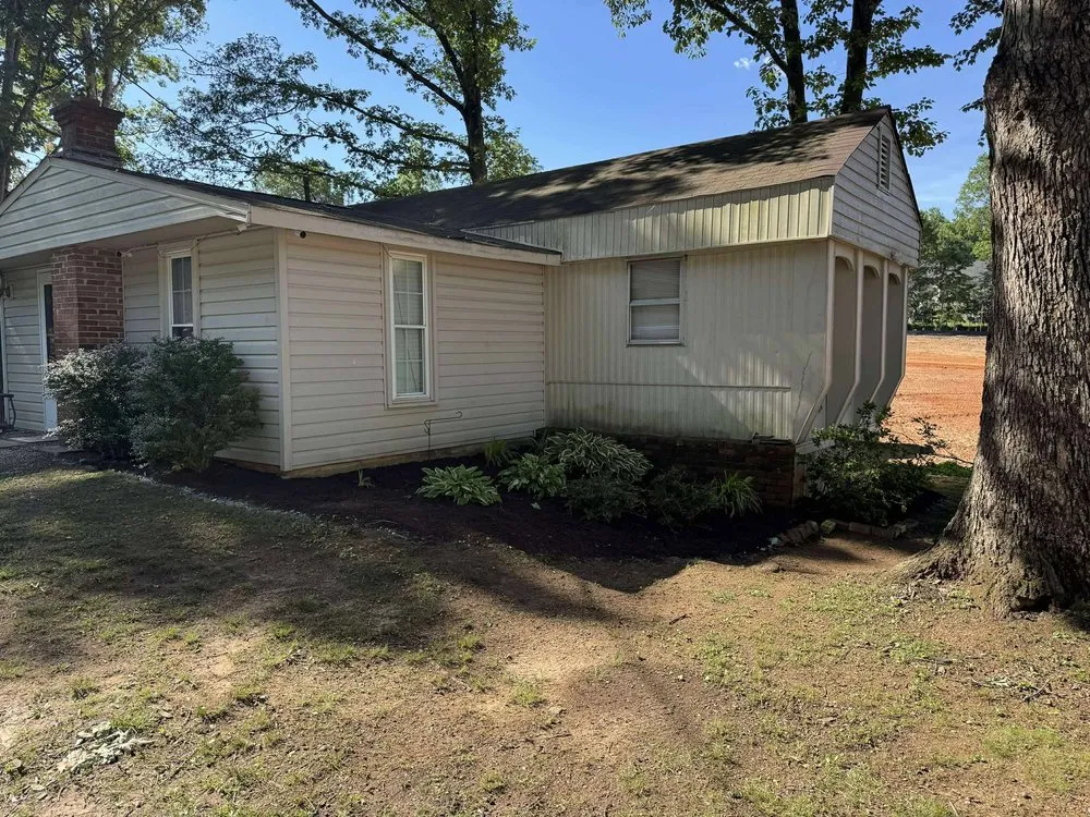 Custom landscaping services for year-round maintenance in Lynchburg, VA by Robertson's Property Solutions