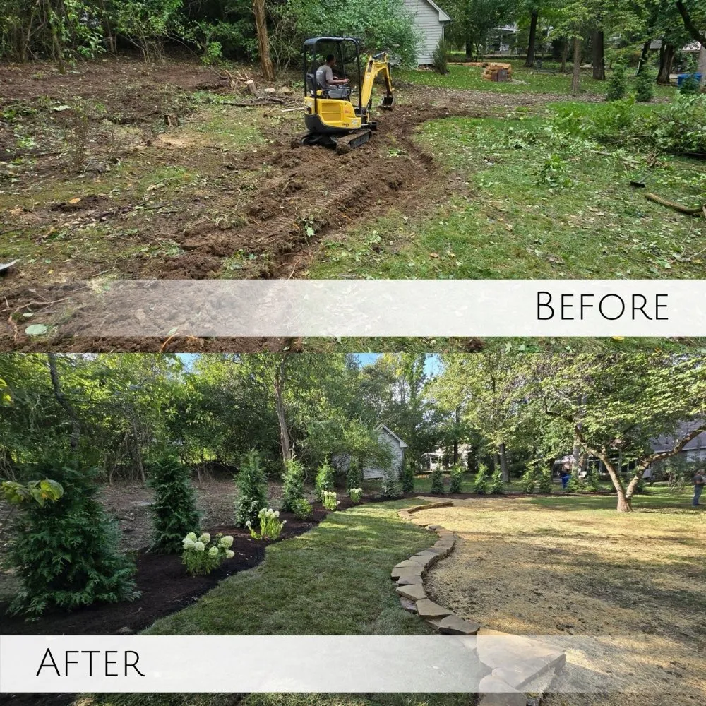 Professional garden landscaping in Tipp City, OH - Robinhood Outdoor Services