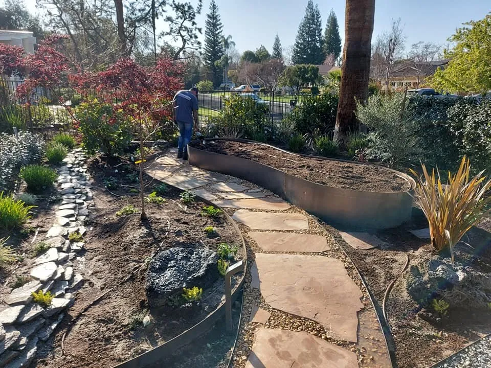 Professional landscape installation in Bakersfield, CA - Robinson Construction Services