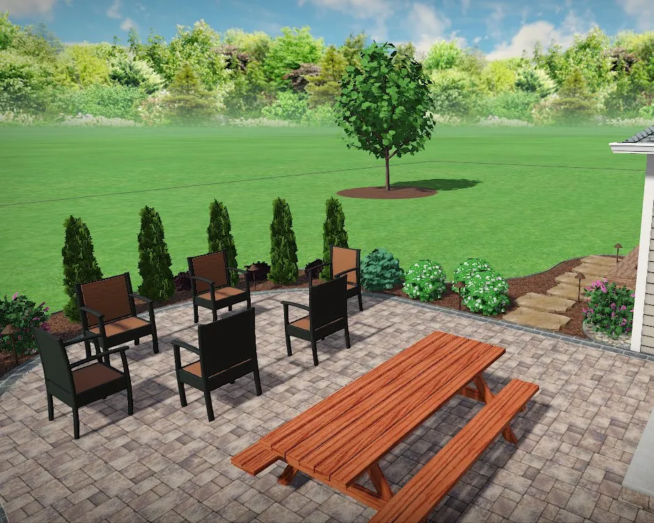 Trusted garden landscaping for homes in Kimmell, IN by Robinson Landscape Solutions