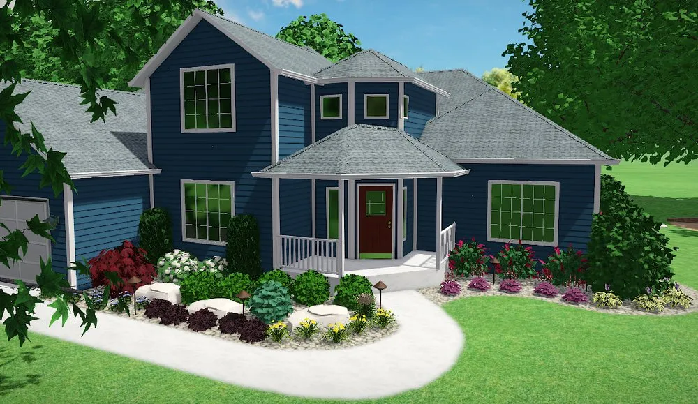 Top-rated landscape design near you in Kimmell, IN by Robinson Landscape Solutions