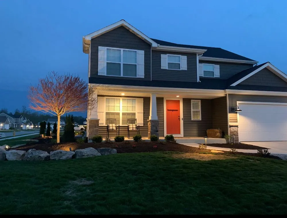 Affordable landscape design for residential properties in Kimmell, IN by Robinson Landscape Solutions