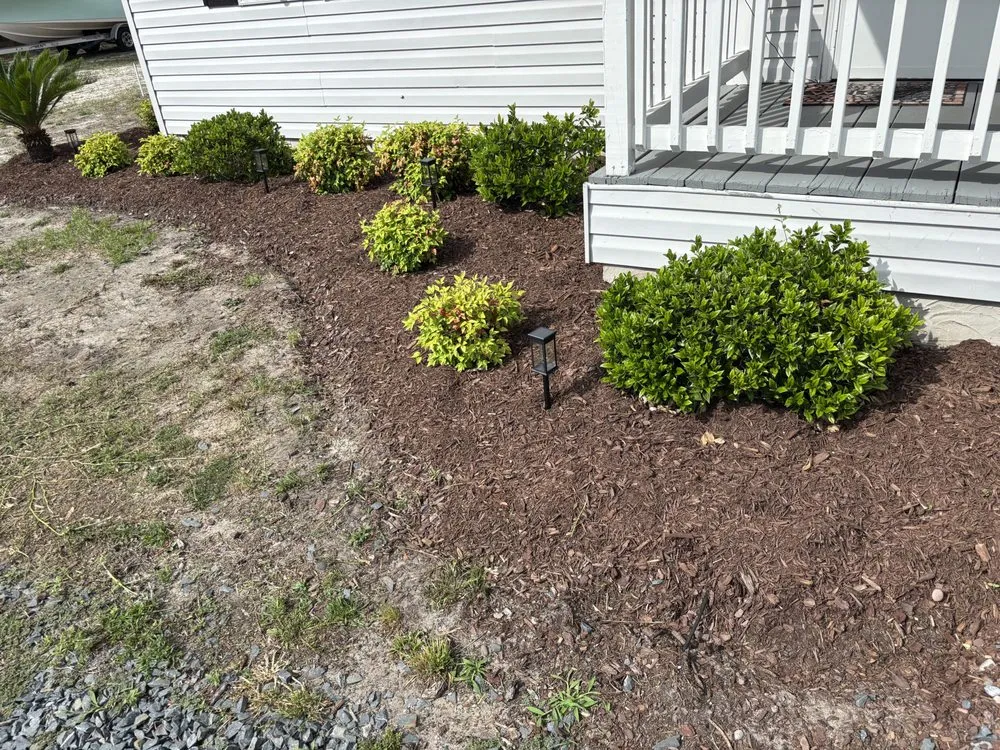 Local residential landscaping for residential properties in Supply, NC by Robinson Lawn Care & Landscaping