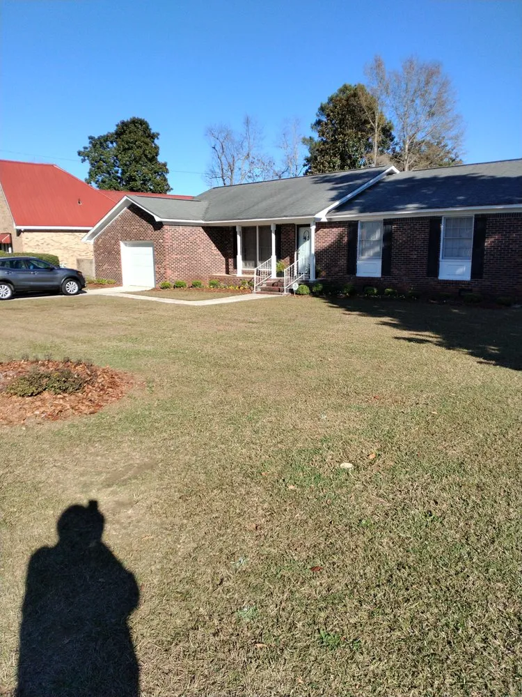 Local landscape installation for homes in Orangeburg, SC by Robinson Lawn Service