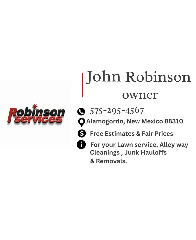 Top-rated lawn mowing service for residential properties across Alamogordo, NM - Robinson Services