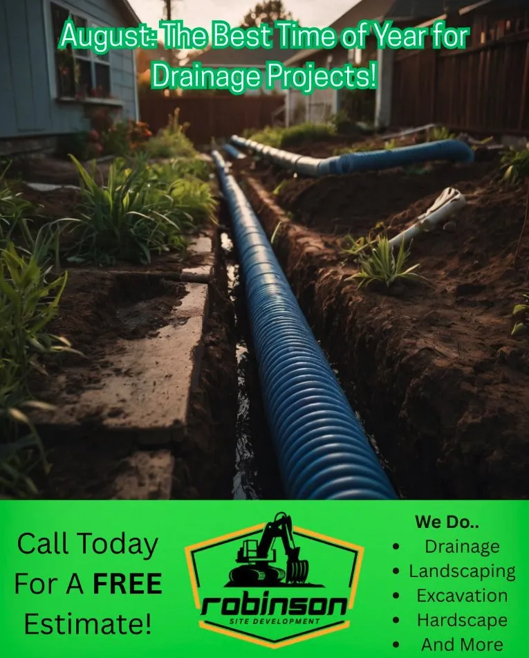 Affordable landscape installation for year-round maintenance in Lebanon, OH by Robinson Site Development