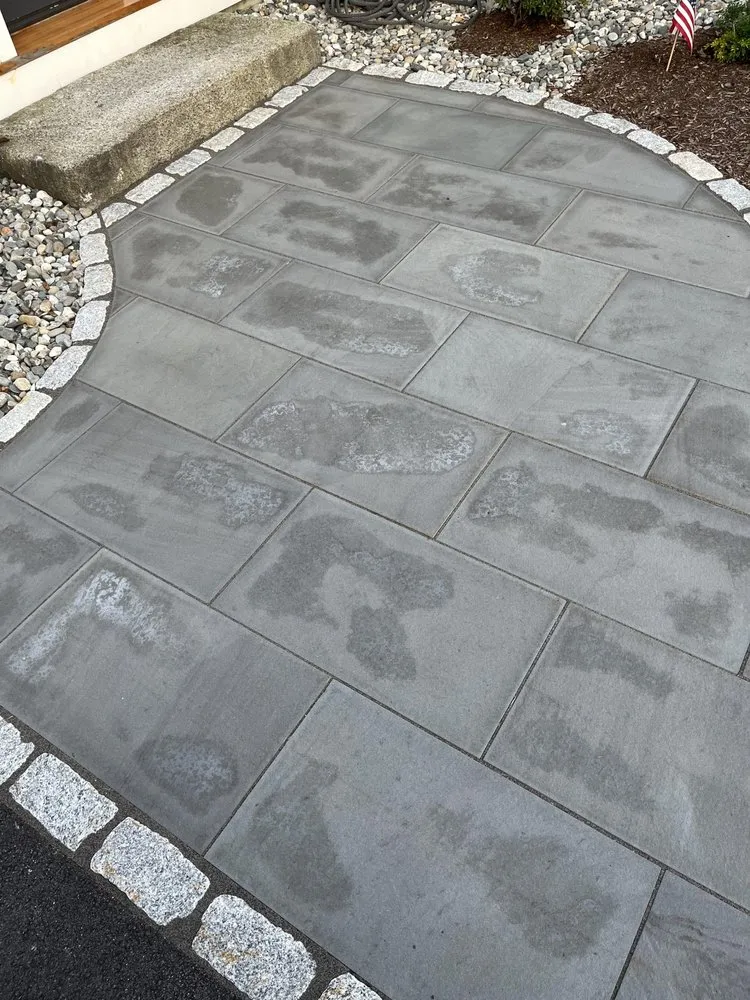 Professional outdoor landscaping with custom design across Portmouth, NH - Robinson's Landscape Construction