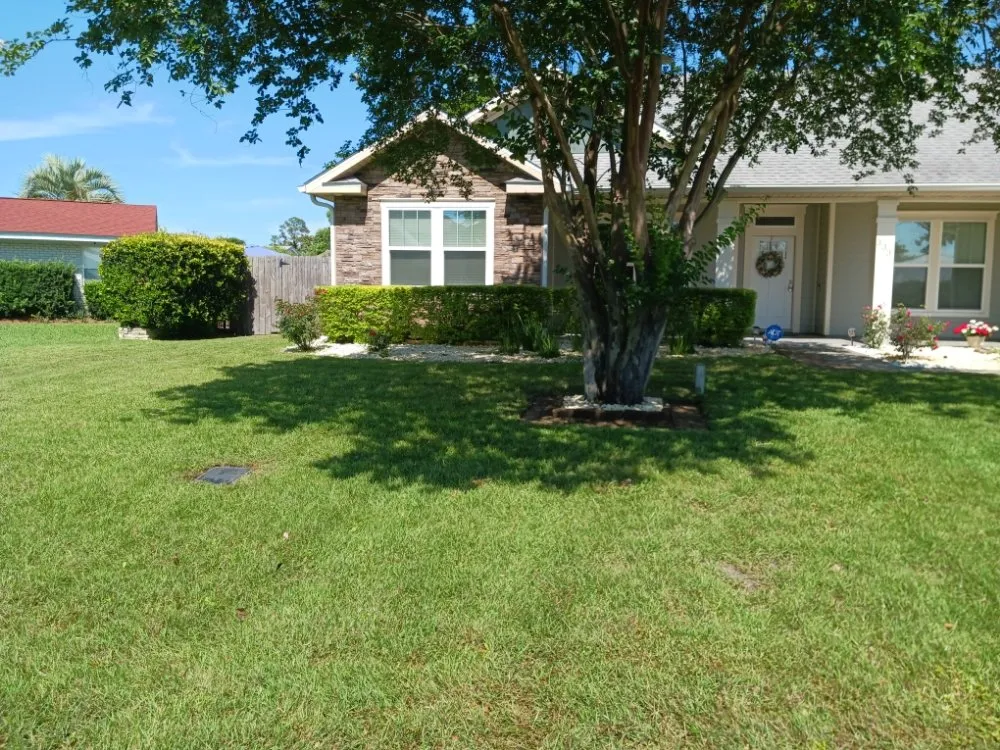 Local lawn care service for residential properties in Panama City, FL by Robinson's Lawn Care