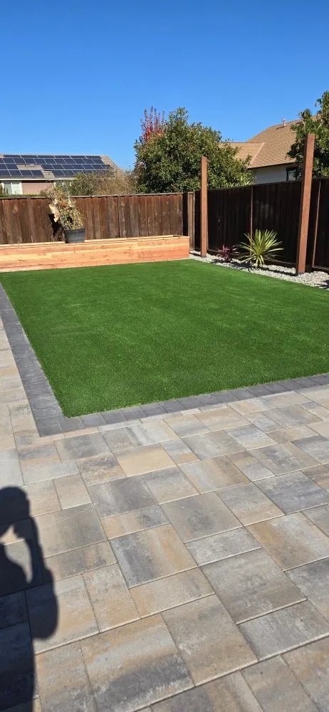 Custom yard cleanup service with custom design across Morgan Hill, CA - Robles Landscaping