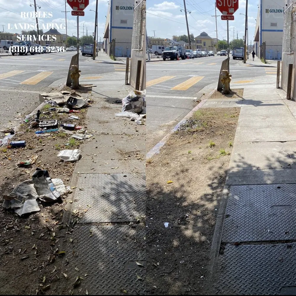 Top-rated lawn care service near you across San Fernando Valley, CA - Robles Landscaping Services