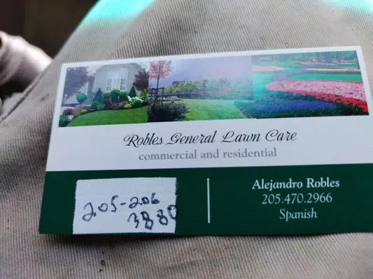 Robles Lawn Care and Cleaning Services Logo