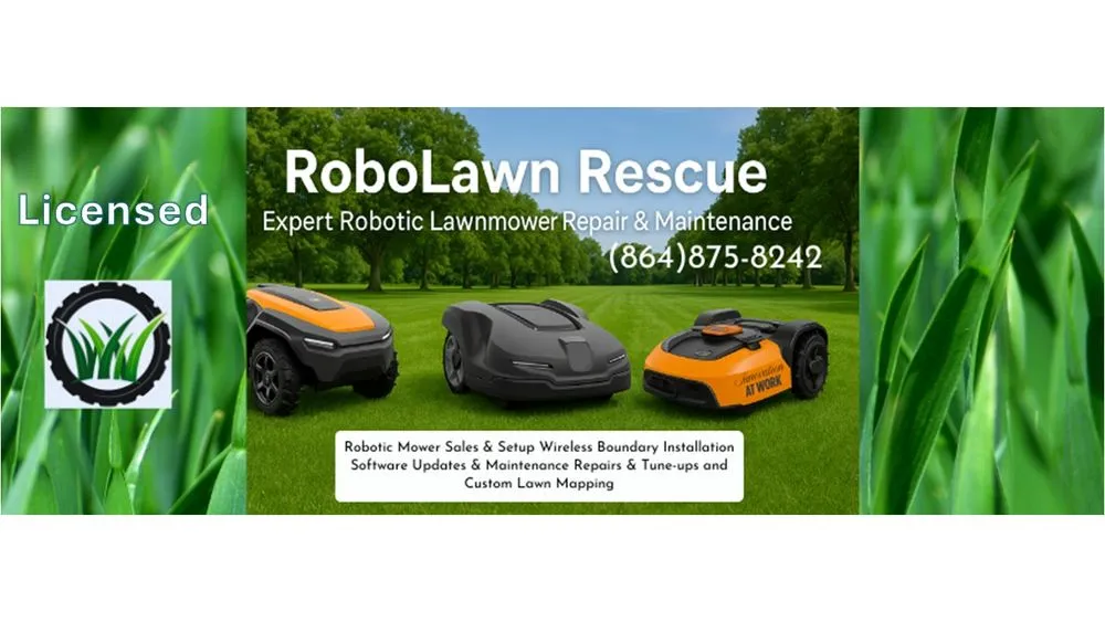 Custom garden landscaping in Spartanburg, SC - RoboLawn Rescue