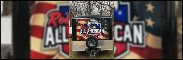 Rob's All American Landscaping Logo