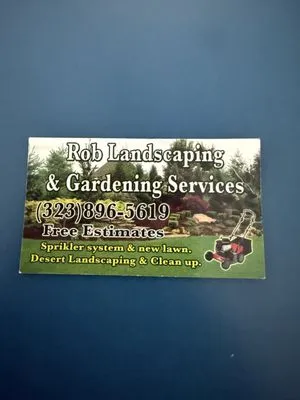 Robs Landscaping & Gardening Services Logo