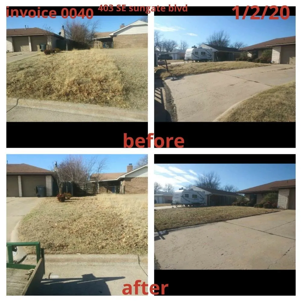 Top-rated landscape installation in Cache, OK by Rob's Lawn Care