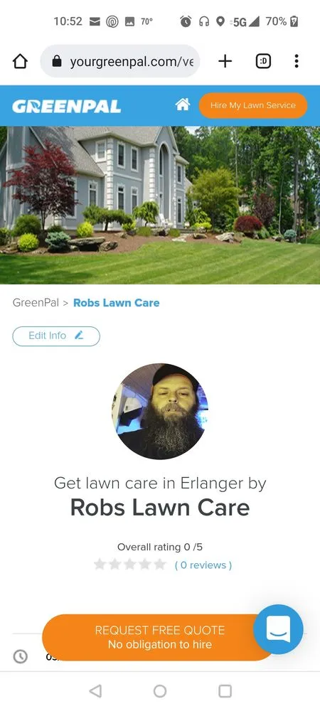 Expert landscaping services for beautiful yards across Erlanger, KY - Rob's Lawn Care
