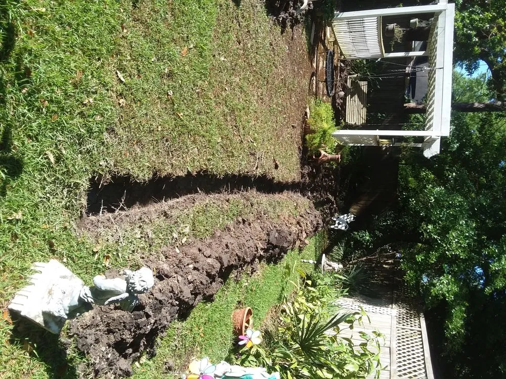 Professional outdoor landscaping with custom design in GULFPORT, MS by Robs Lawn Care