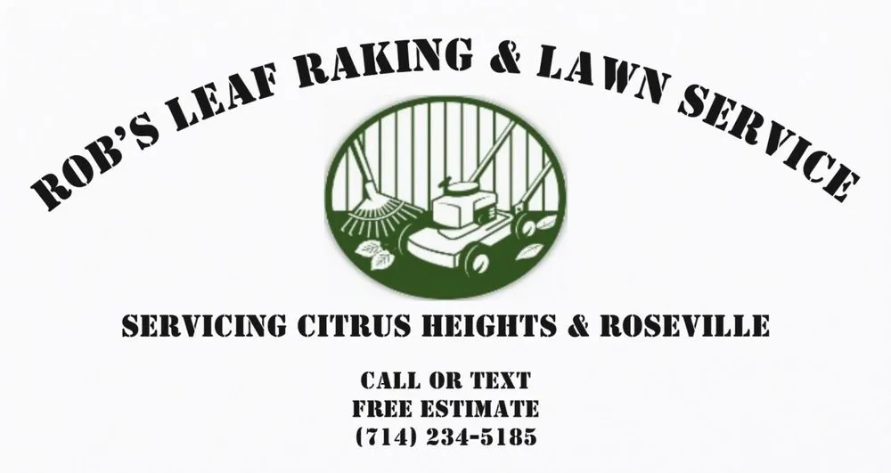 Top-rated residential landscaping for beautiful yards across Citrus Heights, CA - Rob's Leaf Raking & Lawn Service