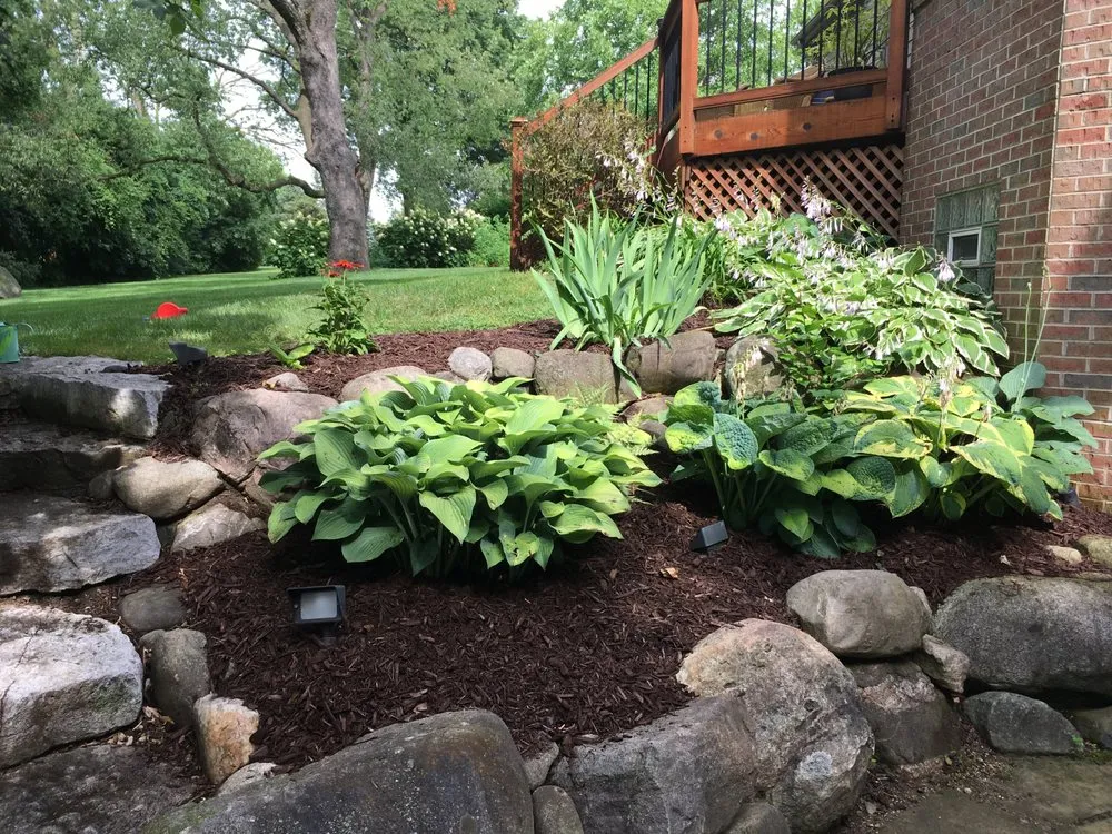 Expert landscape installation with custom design across Ann Arbor, MI - Rob's Mowing and Landscaping