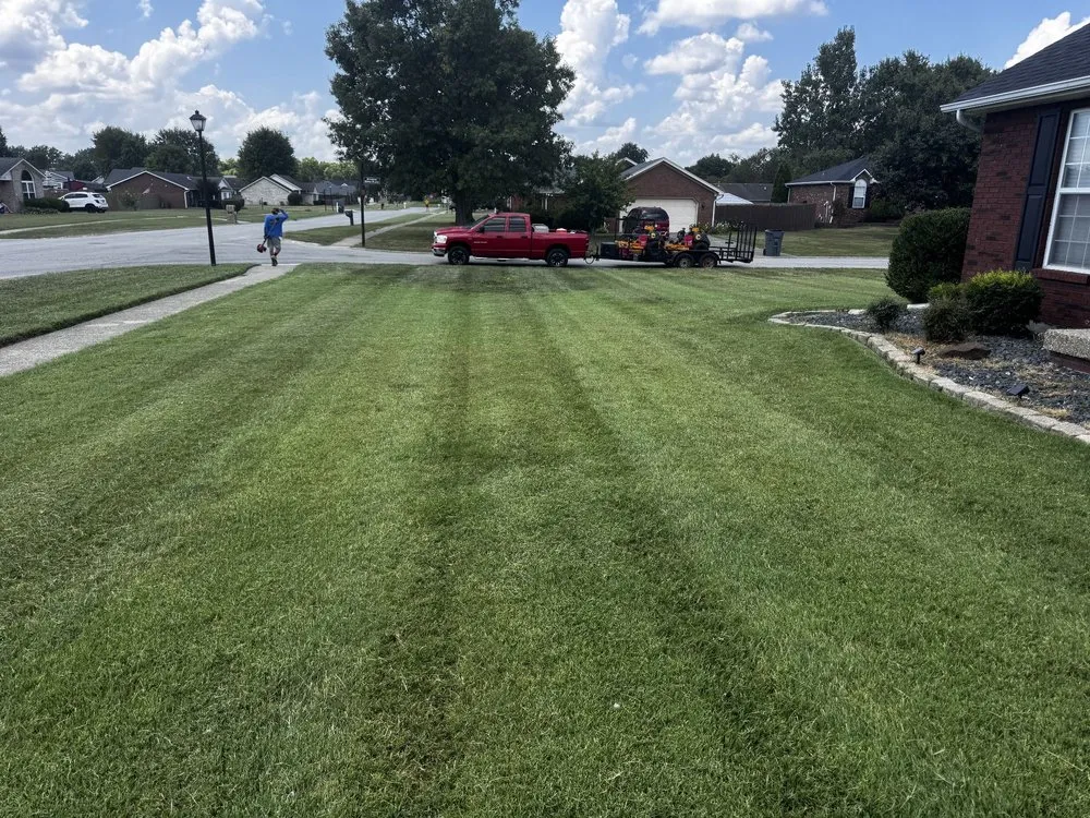 Reliable landscape design in Louisville, KY by Rob's Services
