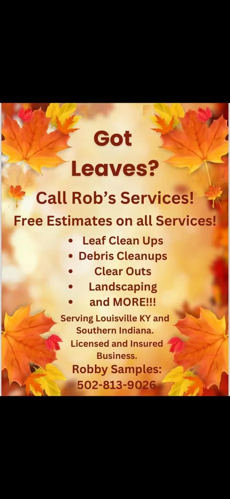 Expert lawn care service in Louisville, KY - Rob's Services
