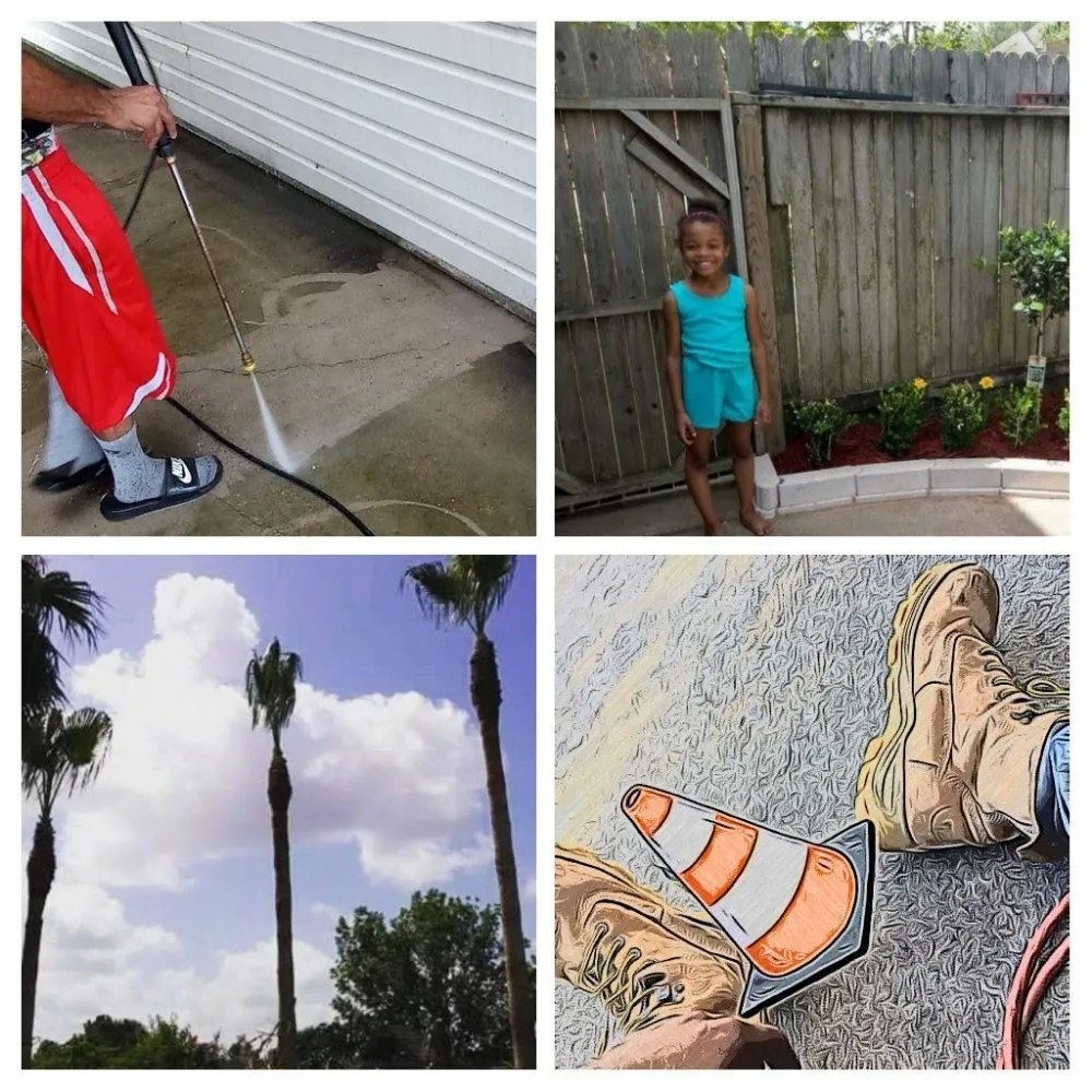 Custom yard maintenance in Richmond, TX by Rob's Tree Service And Landscape Design