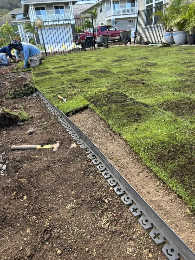 Affordable outdoor landscaping for homes in Wailuku, HI by Roby Landscaping