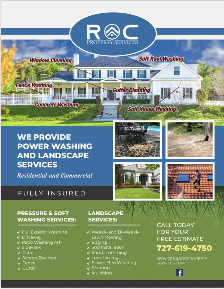 Local lawn mowing service in Port Richey, FL - ROC Property Services