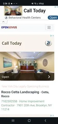 Rocco Cetta Landscaping Logo