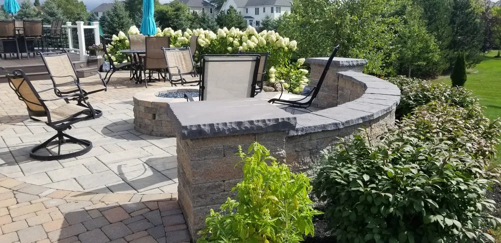 Professional residential landscaping for homes in Pittsford, NY by Rochester Landscape Designs