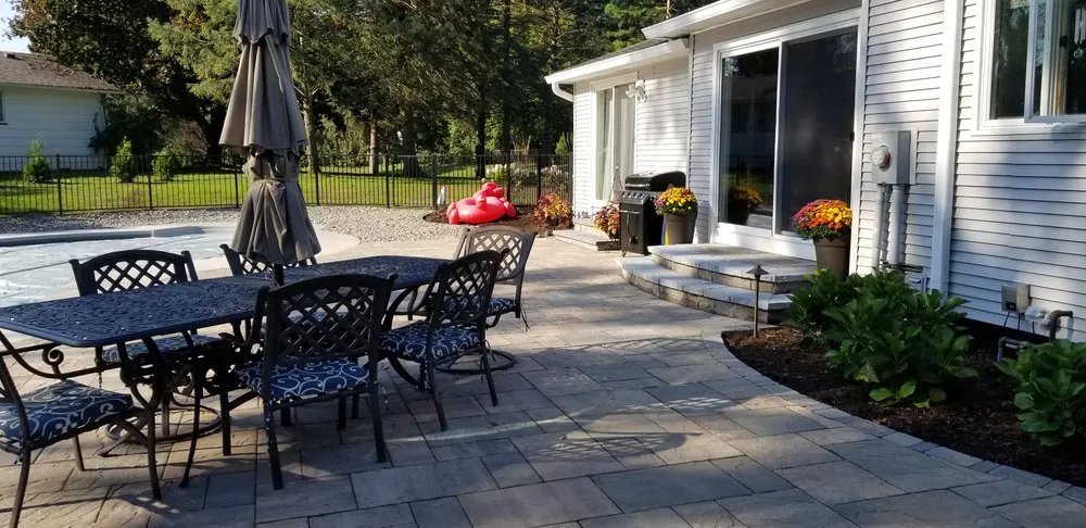 Local outdoor landscaping in Pittsford, NY by Rochester Landscape Designs
