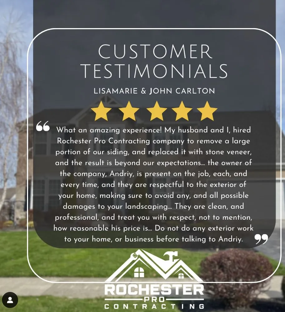 Custom residential landscaping in Rochester, NY by Rochester Pro Contracting