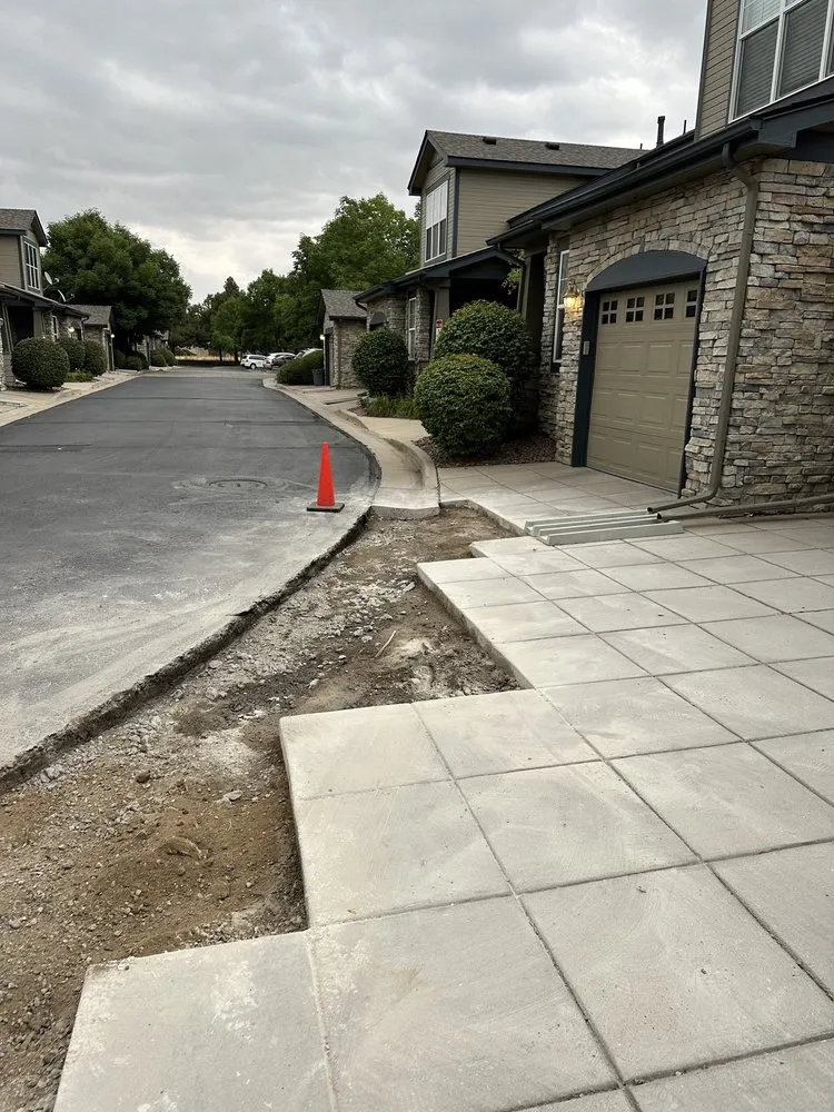 Professional yard cleanup service for outdoor upgrades in Denver, CO by Rock & Mortar Landscaping Concrete