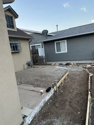 Rock & Mortar Landscaping Concrete Logo