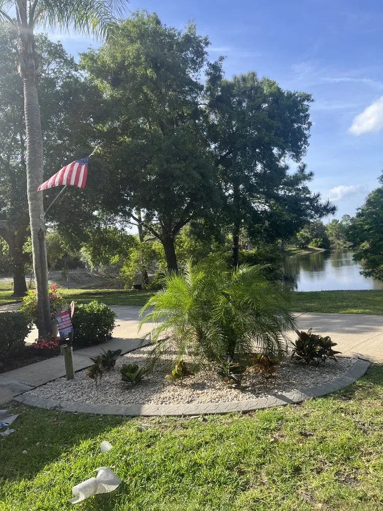 Local landscape design in St. Cloud, FL by Rock & Root Custom Landscaping