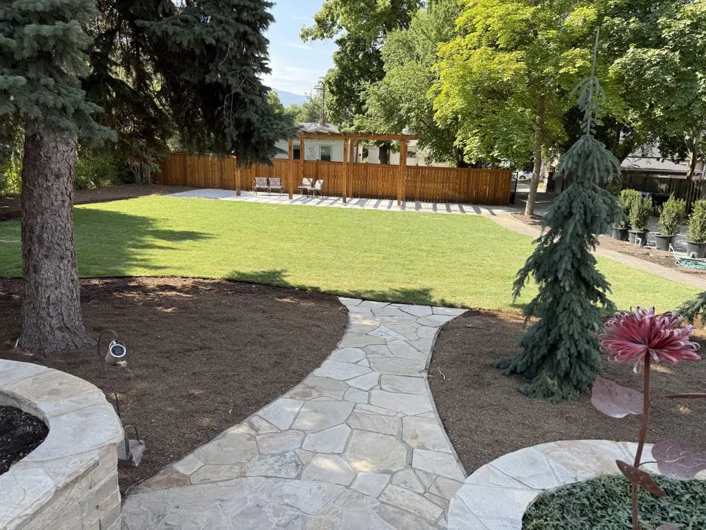 Local lawn care service for homes in West Jordan, UT by Rock & Root Landscaping
