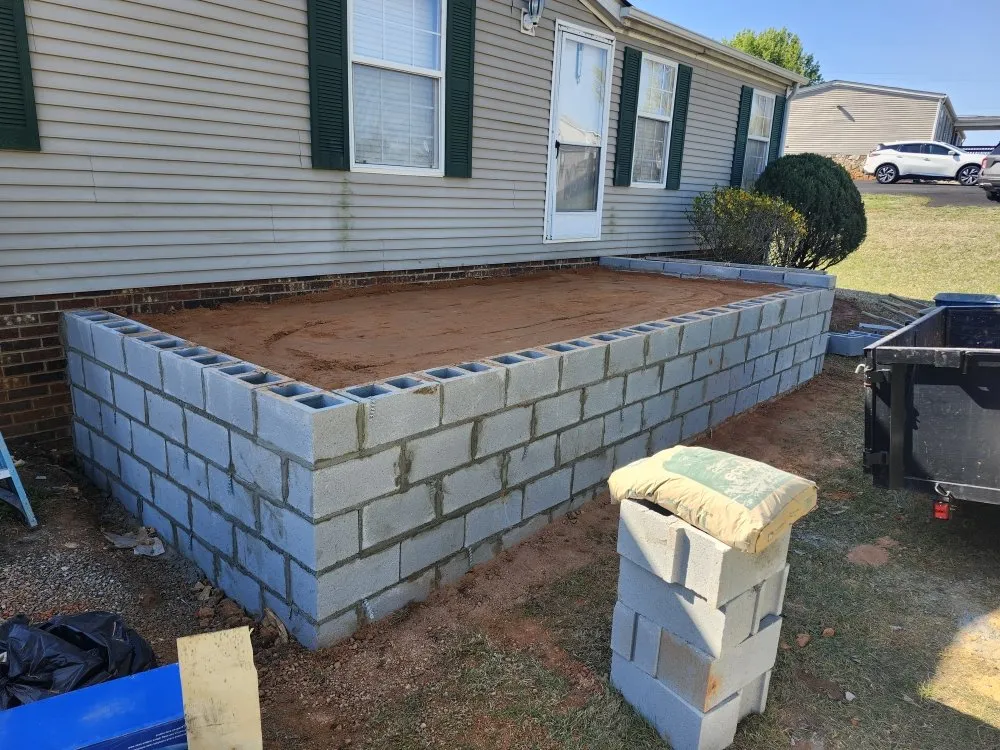 Expert outdoor landscaping in Lincolnton, NC by Rock & Timber Backyard Creations