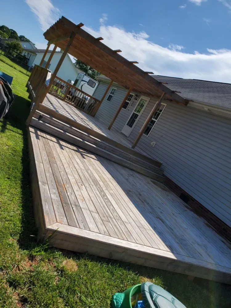 Professional garden landscaping experts serving Lincolnton, NC - Rock & Timber Backyard Creations