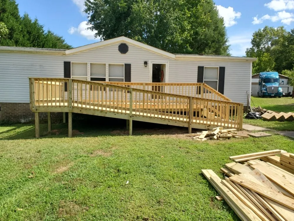 Expert residential landscaping for outdoor upgrades in Lincolnton, NC by Rock & Timber Backyard Creations